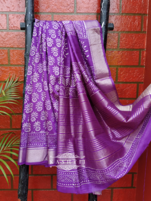 Maheshwari Silk Cotton Saree