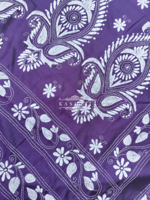 Kantha Embroidery Saree